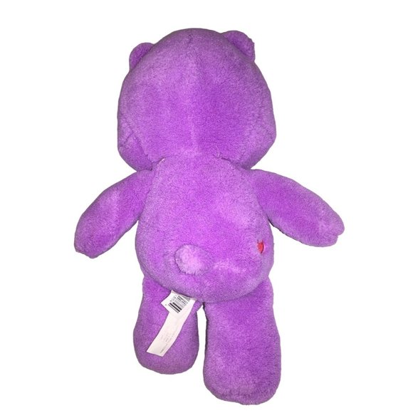 Care Bears SHARE BEAR Plush - Purple with Lollipops and sweet smile 9" Tall - Picture 3 of 7
